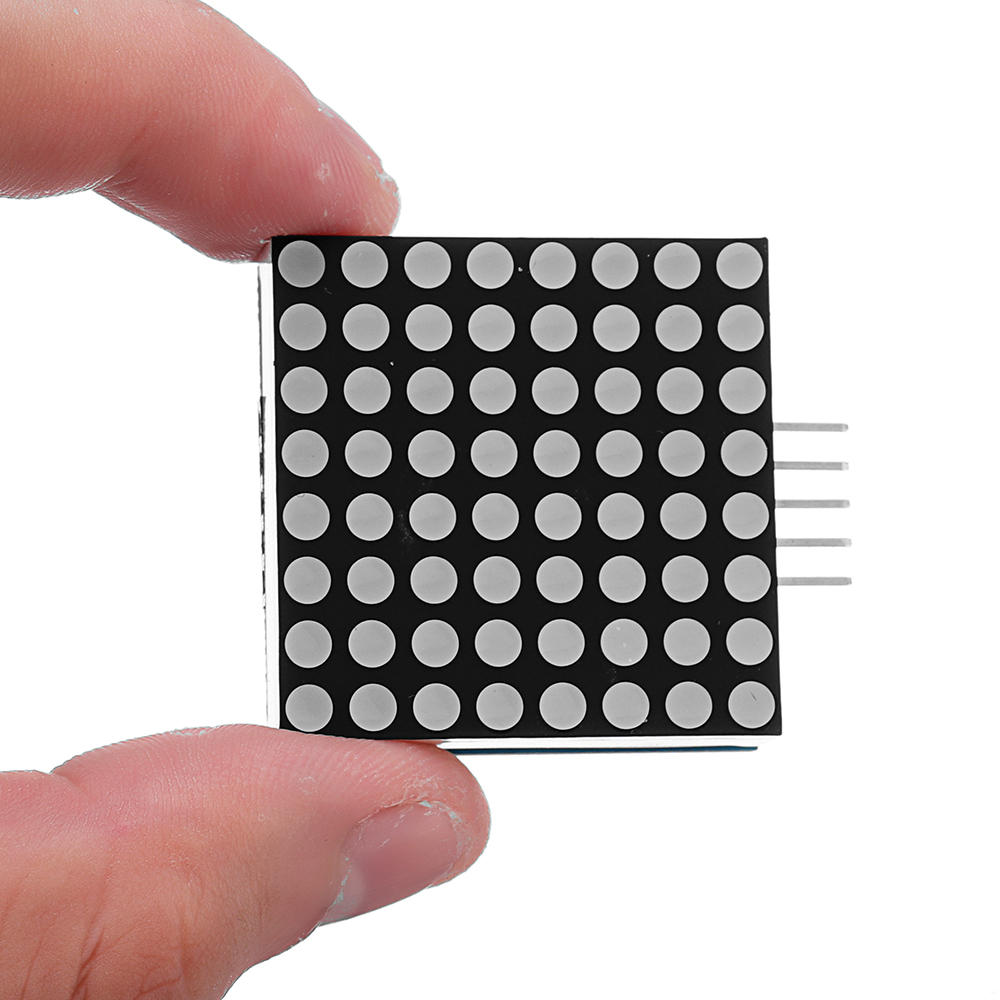 Dot Matrix LED 8x8 Seamless Cascadable Red LED Dot Matrix F5 Display Module With SPI OPEN-SMART for Arduino - products t
