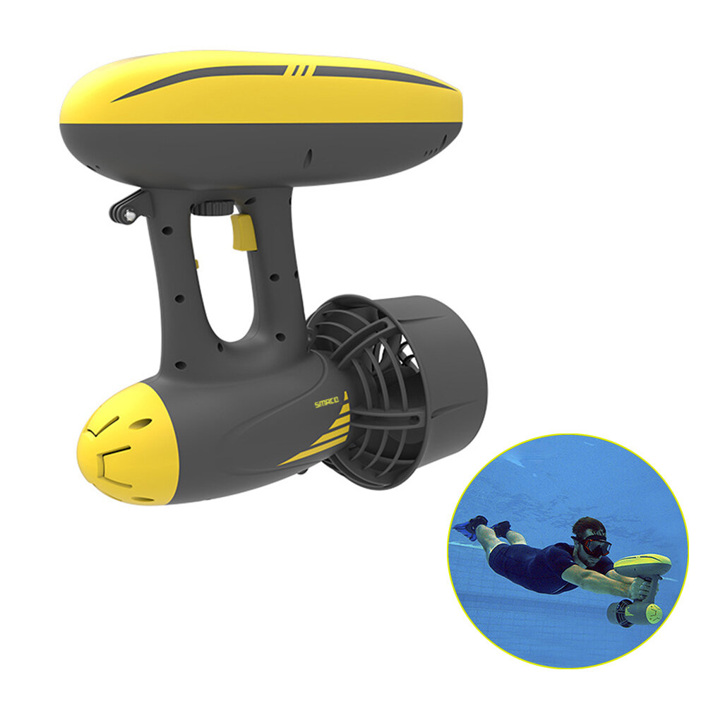

SMACO 2-in-1 600W Electric Underwater Propeller Water Dual Speed Booster Diving Scuba Propeller Scooter Water Sports Equ