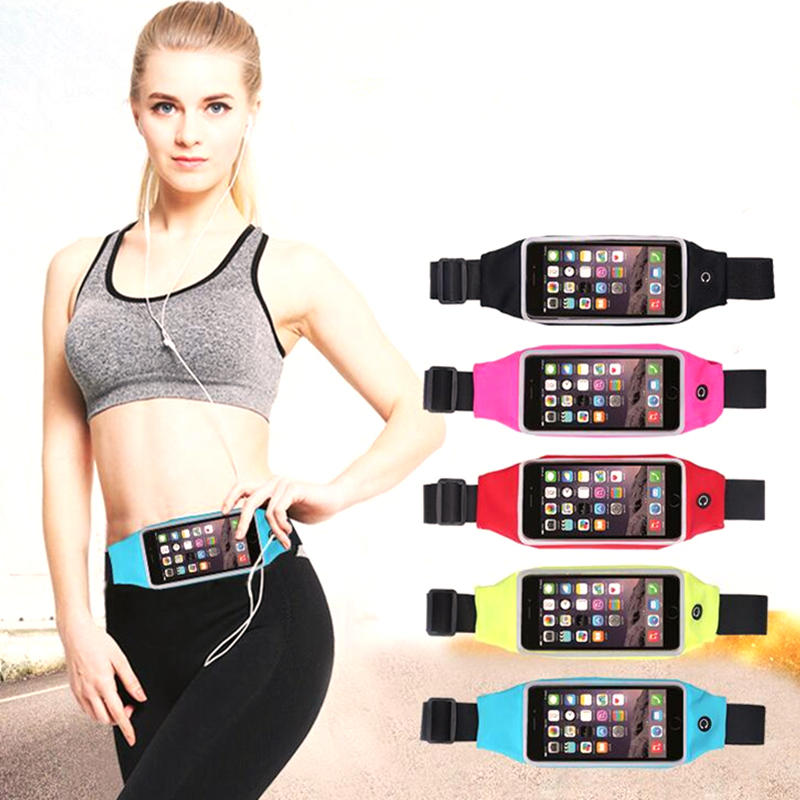 5.5inch Impermeable Sport Gym Running Cintura Bolsa Teléfono Caso para iPhone