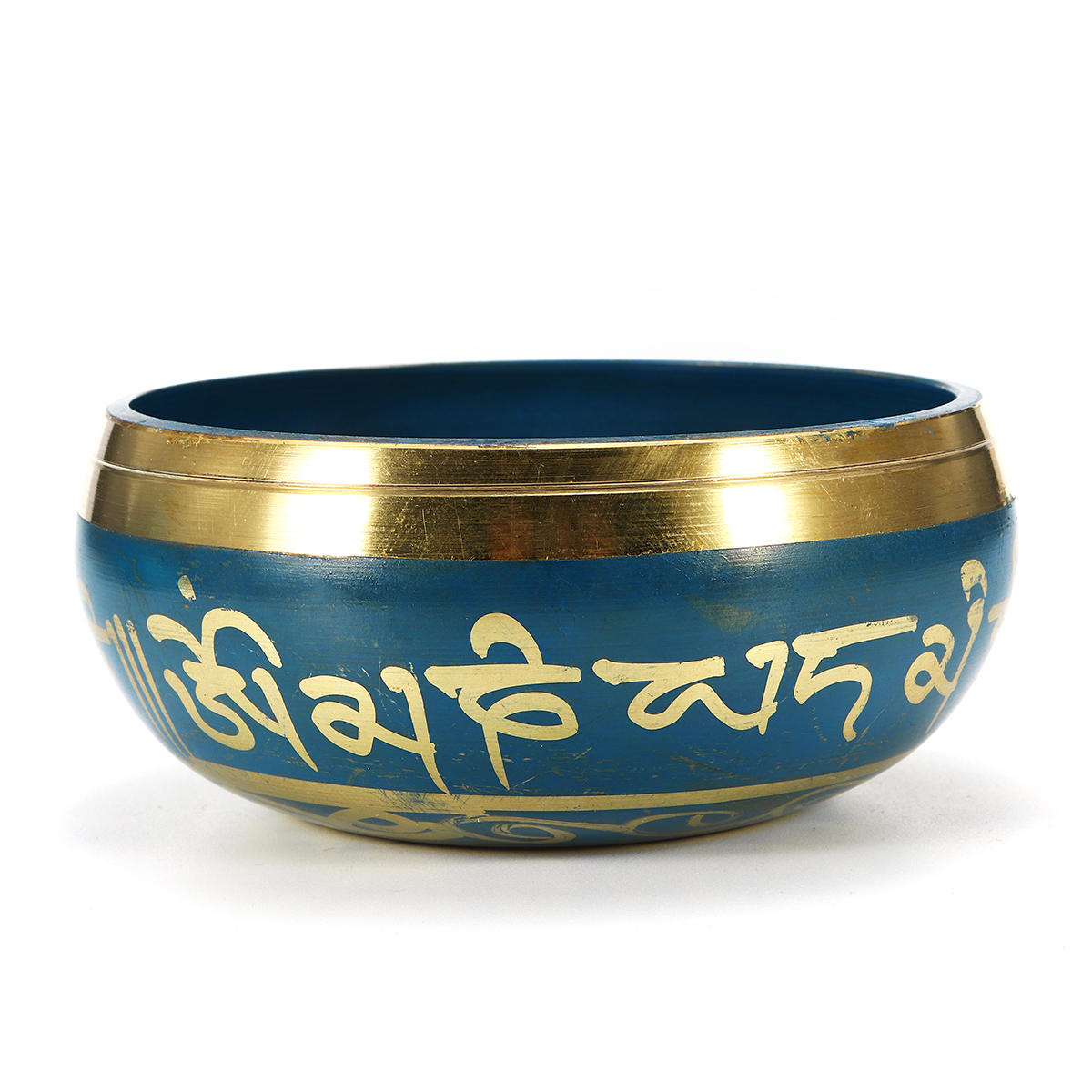 

80mm Blue Tibetan Yoga Singing Bowl