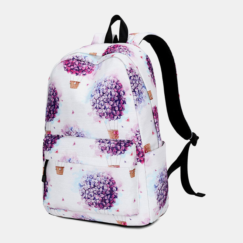 

Flower Шаблон Водонепроницаемы Школа Bookbag 15.6 Рюкзак для ноутбука Рюкзак Daypack