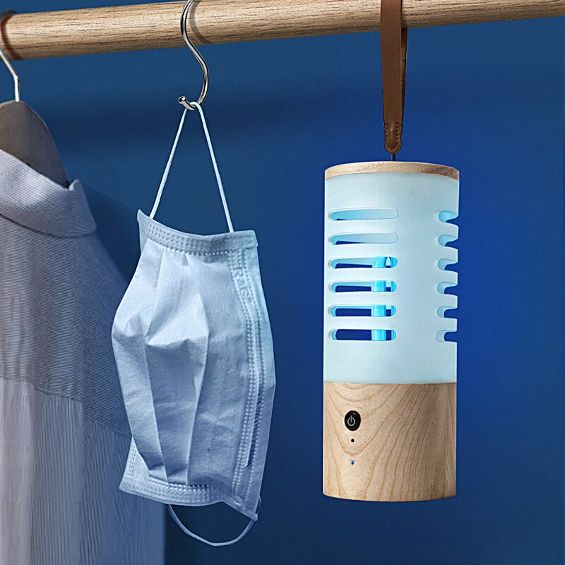 Uv ozone light led portable kill dust mite bulb disinfection lamp uvc sterilizer for bedroom