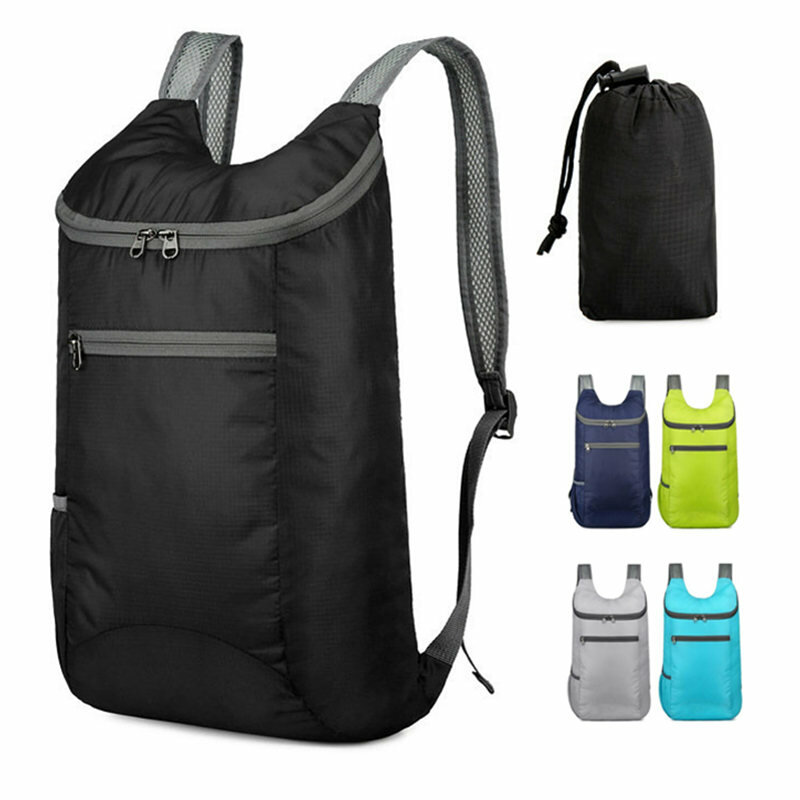 Водонепроницаемый складной рюкзак Ультралегкая сумка для активного отдыха Видеобрачная сумка для путешествий для мужчин и женщин