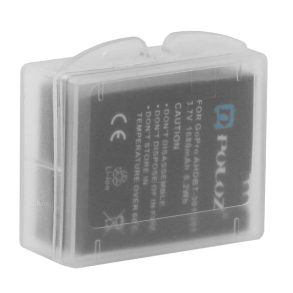 10 Stks Hard Plastic Batterij Case Beschermende Opbergdoos stocker voor Gopro Hero 5 3 3 Plus