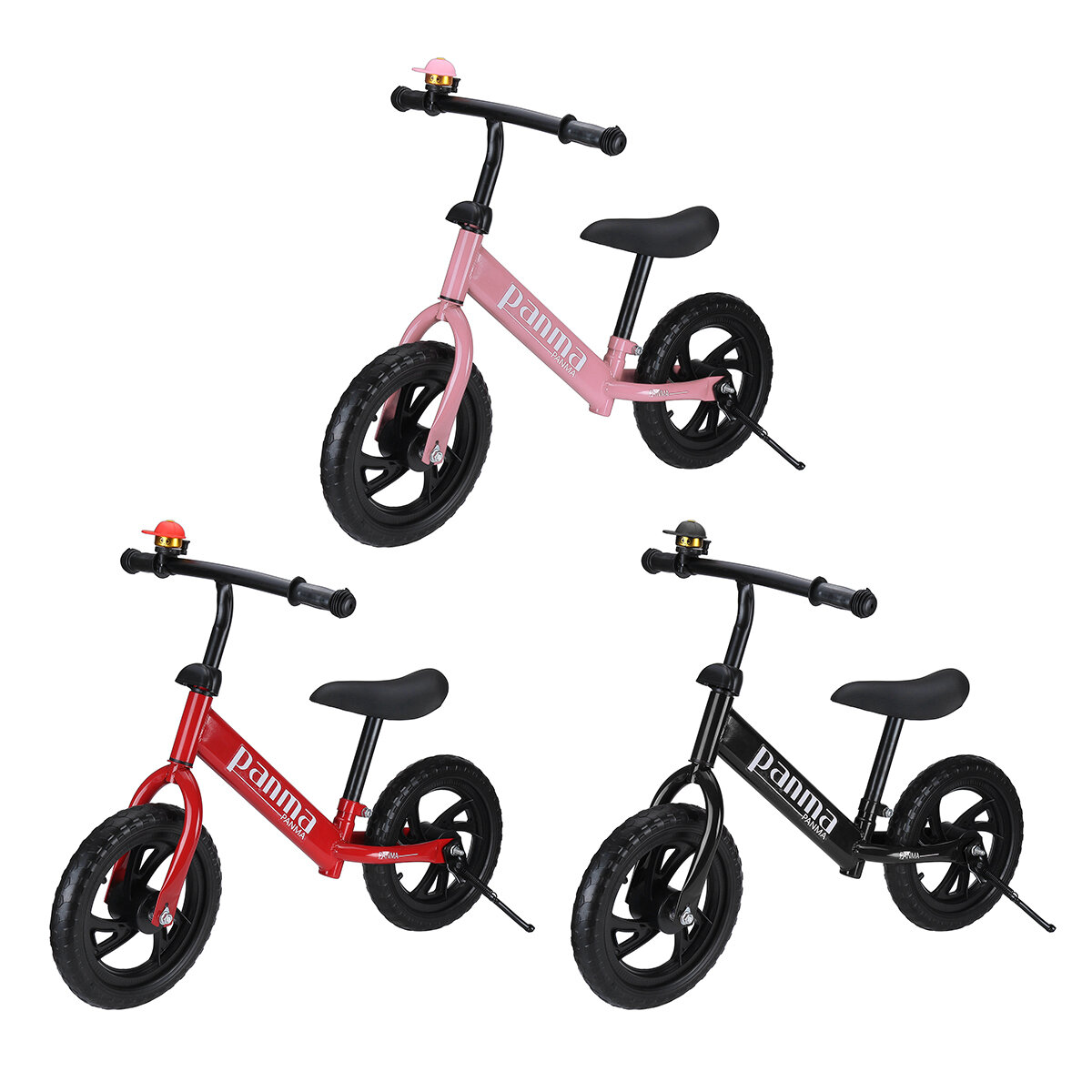 دراجة توازن صغيرة للأطفال 12 بوصة قابلة للتعديل لتعلم تدريب ركوب الأطفال على دراجة هدية للأولاد والبنات