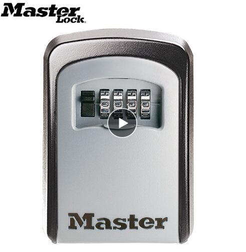 Master Lock Key Safe Box Outdoor Wall Mount Combinatie Wachtwoordvergrendeling Verborgen Sleutels Op