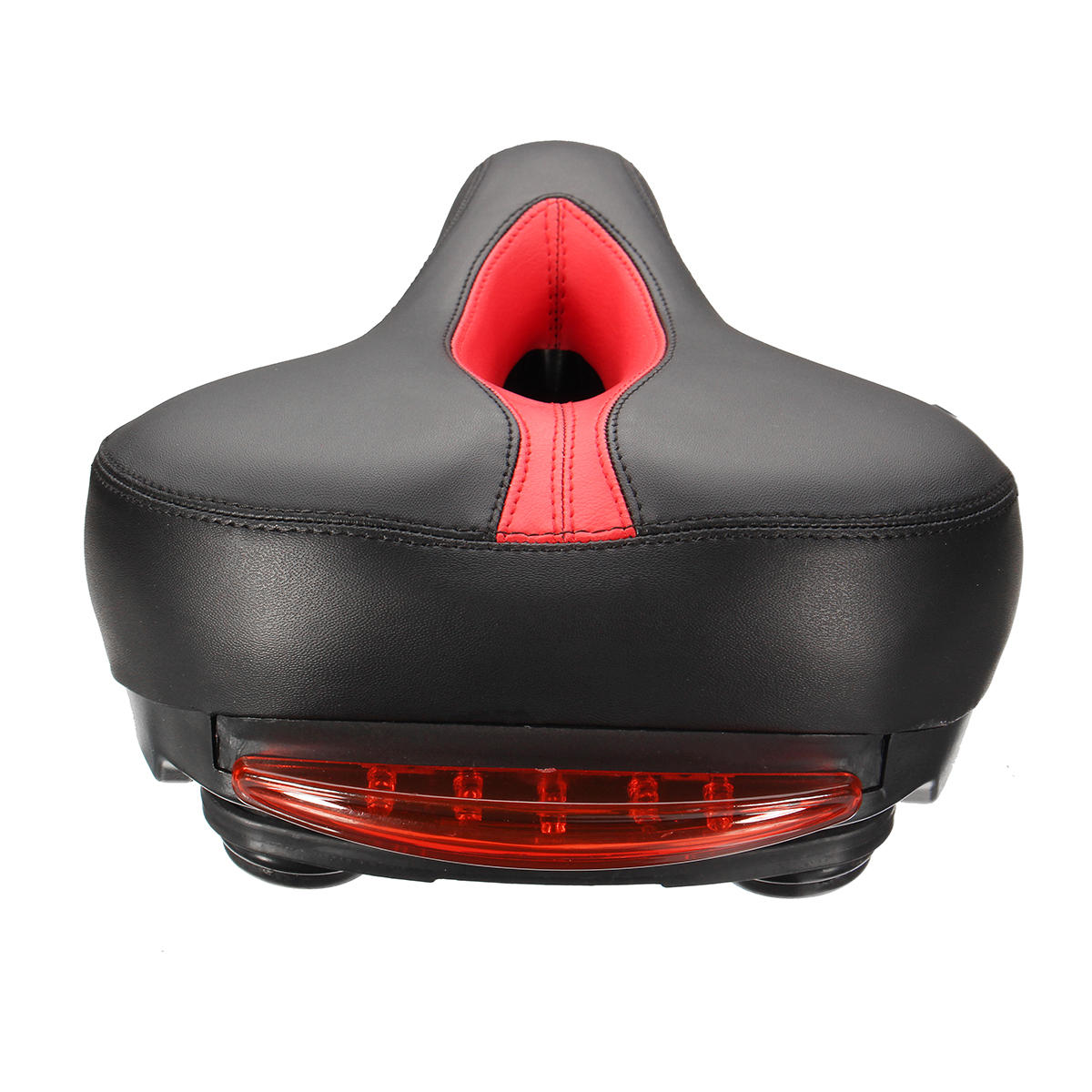 BIKIGHT LED Bike Seat Safety Taillight Breathable Shockproof Cycling Saddle Seat Cushion