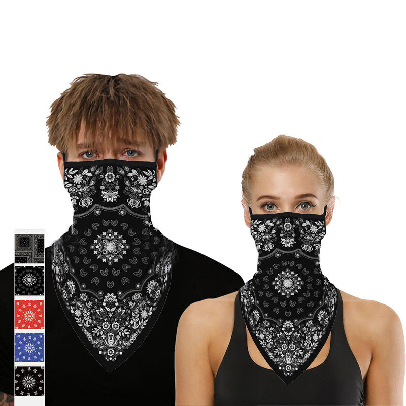Unisex Multifunction Polyester Windproof Dustproof UV Protection Sunscreen Neck Protector Face Mask 