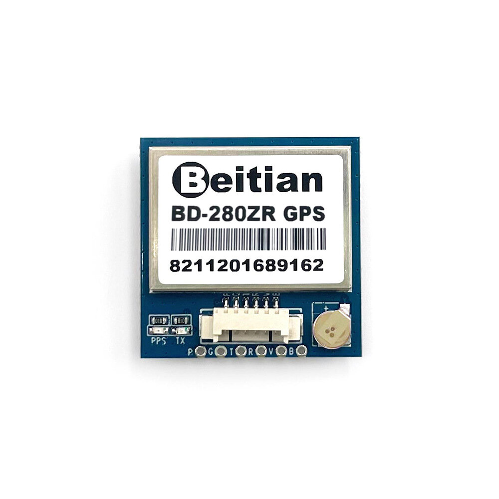 Beitian AT6558R BD-280ZR GPS GNSS GPS + BDS-162dBm Модуль FLASH TTL Level 9600bps для RC FPV Racing Дрон