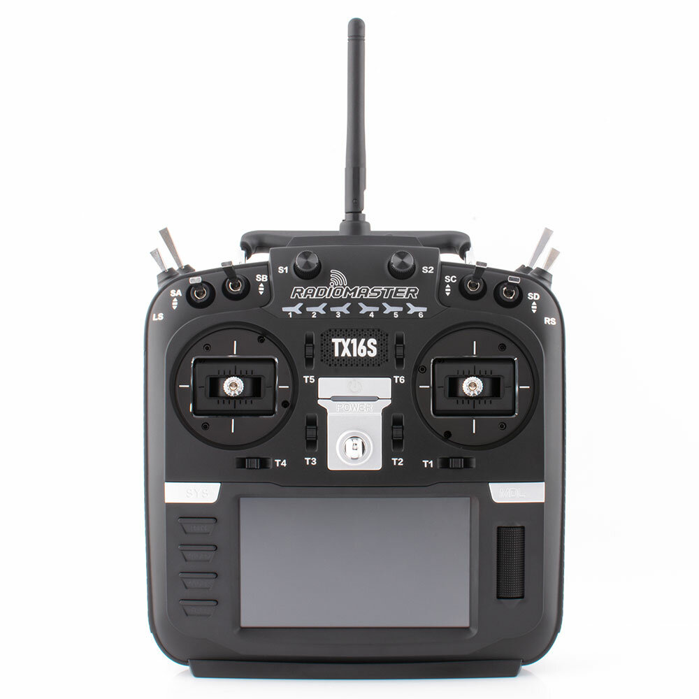 RadioMaster TX16S Mark II V4.0 Hall Gimbal 4-IN-1 ELRS Multi-protocol Radio Controller Support EdgeTX/OpenTX Built-in Du