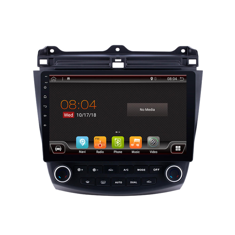 YUEHOO 10.1 Inch 2 DIN for Android 9.0 Car Stereo 4+32G Quad Core MP5 Player GPS WIFI 4G AM RDS Radio for Honda Accord 2003-2007