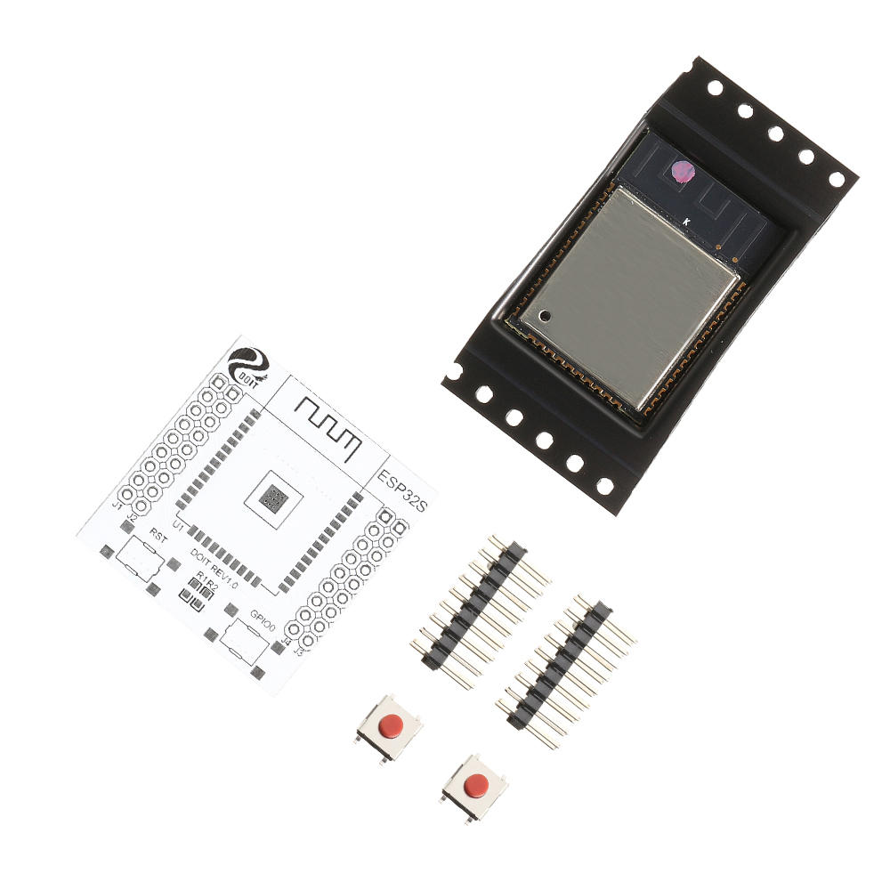 ESP32 ESP-WROOM-32 IoT Wifi WLAN BLE Module + ESP-32S Adapter Pinboard Converter Board