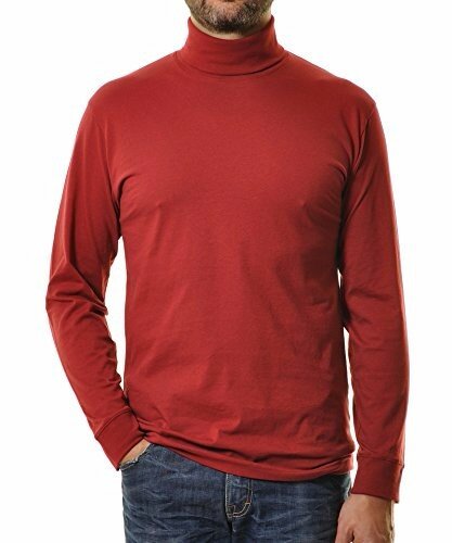 Herenmode Pullover met hoge kraag Lange mouw Effen kleur Casual Shirts