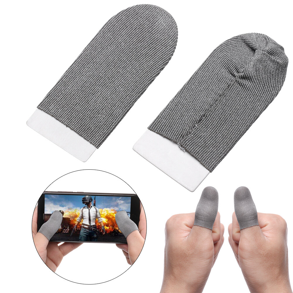 Breathable Finger Cover Sweat Proof Gaming Finger Gloves Non-Scratch 
