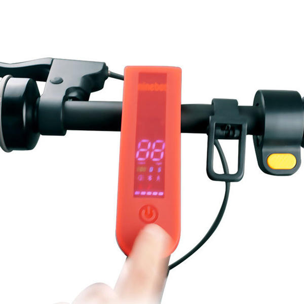 LED-display siliconen hoes voor Max G30 elektrische scooter Waterdichte vuilafstotende paneelafdekki