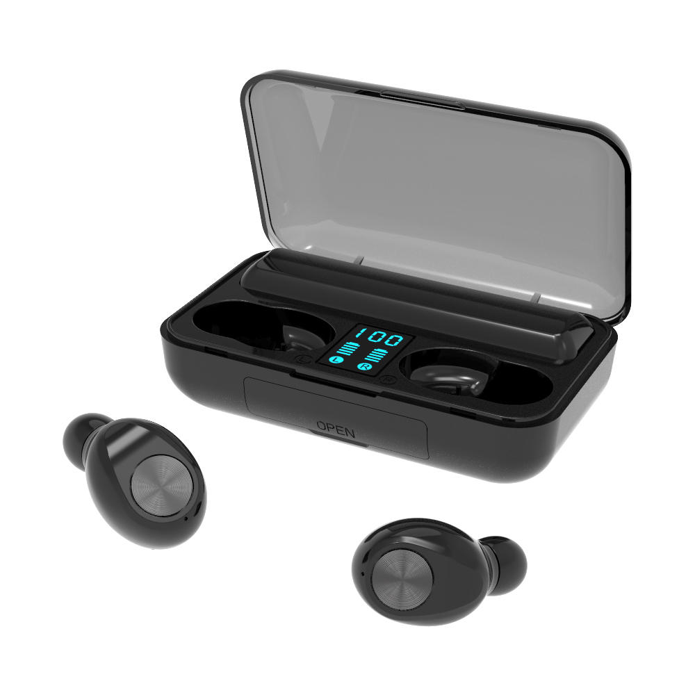 Bakeey TWS bluetooth 5.0 oortelefoon draadloze oordopjes 2000 mah powerbank aanraakbediening IPX7 wa