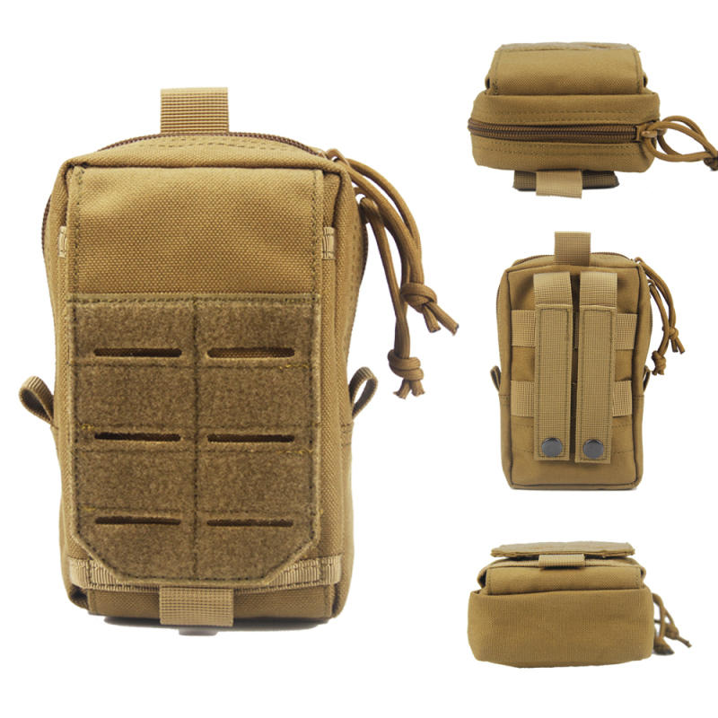 ZANLURE 7-inch 1000D Nylon Tactical Bag Crossbody Bag Waist Bag