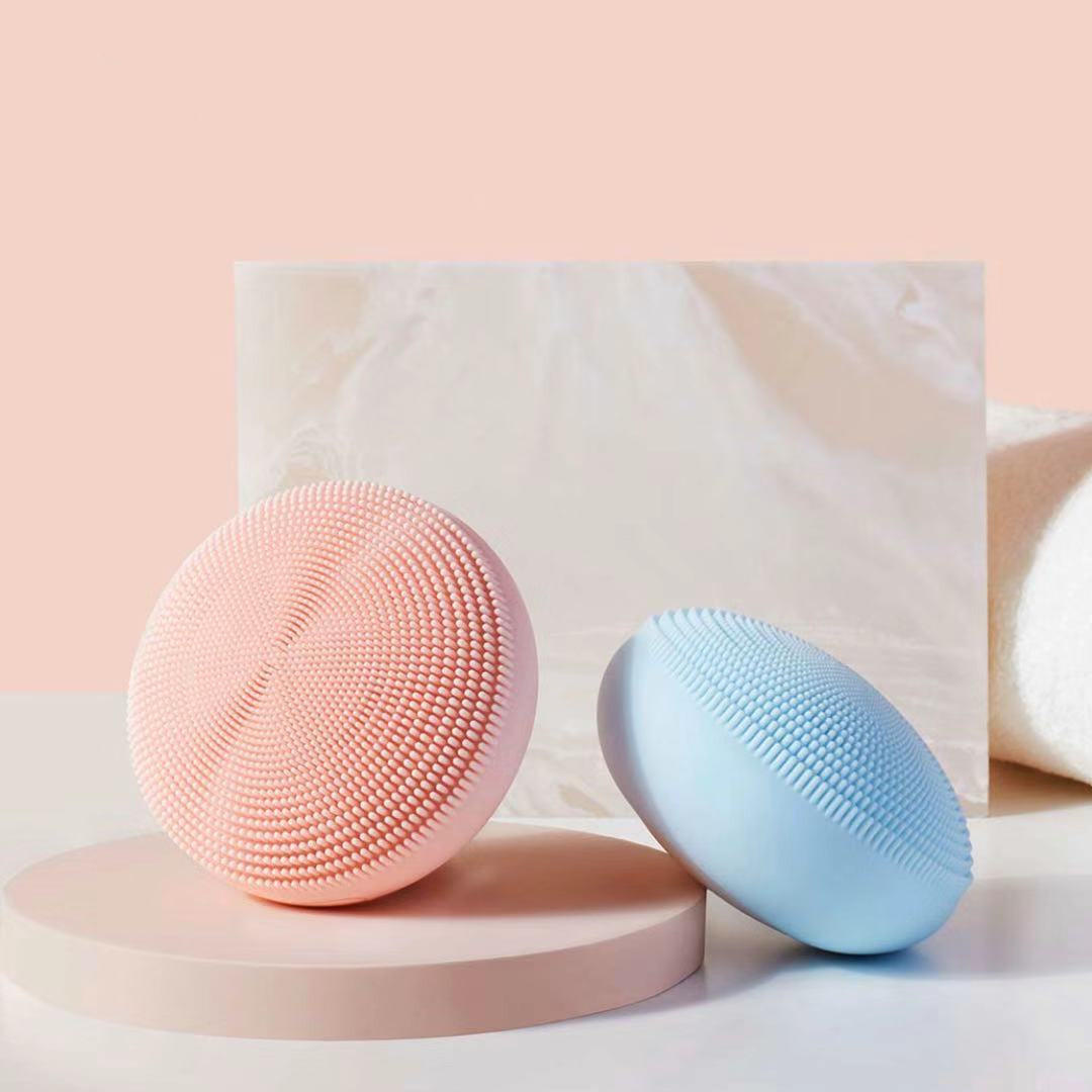 [Newest] Xiaomi Mijia Original 5200RPM Electric Sonic Facial Cleanser Brush Type-C IPX7 Waterproof Antibacterial Silicon