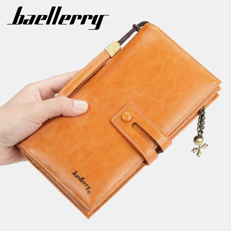 Baellerry Women Long Wallet Money Card Purse Clutches Bag