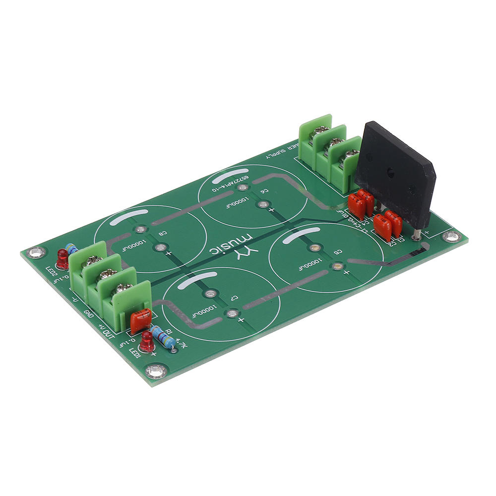

5pcs Dual Power Supply Module Rectifier Filter Bare Board For Amplifier Speaker Audio Module