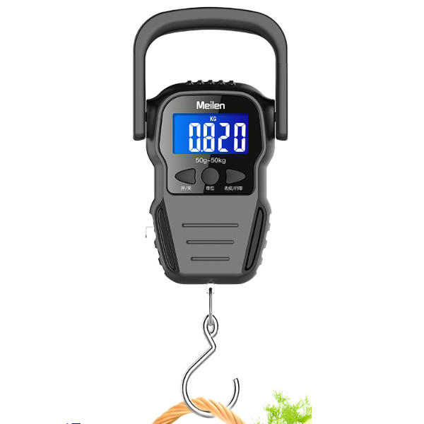 Meilen 2 In 1 Digital Electronic Scale 1.6M Tape Measure Travel Portable Luggage Scales