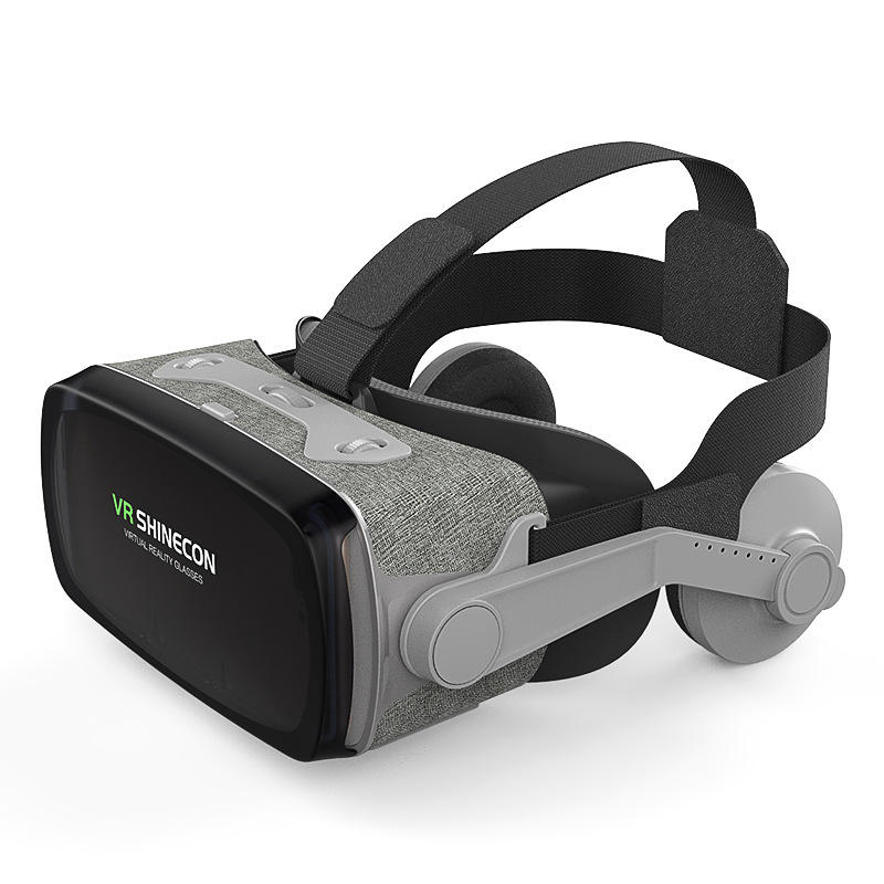 VR Shinecon SC-G07ED Virtual Reality 3D VR Glasses with Headset for Myopia Users for 4.7-6.1 Inches Mobile Phones