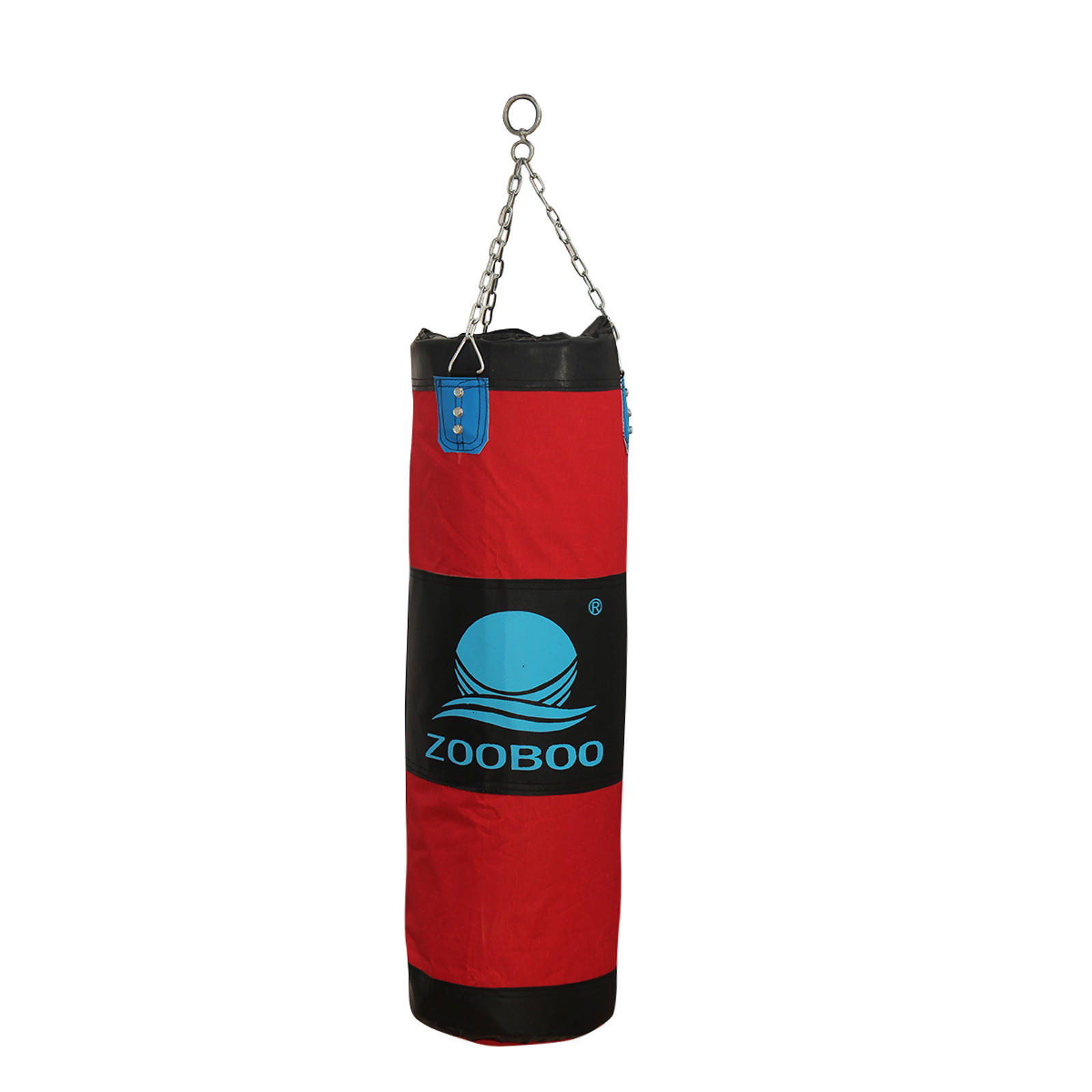 Zooboo 3ft Unfilled Heavy Punch Sandbag Chain Punchbag Kickbag Kick Boxing MMA Hang Target Bag