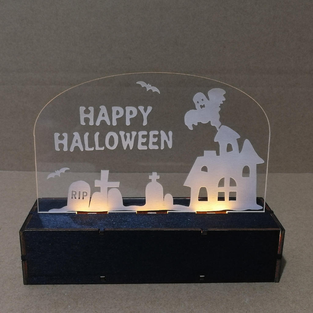 JM01508 1 stks Halloween-decoratie LED-lampkaars met LED-theelichtkaarsen voor Halloween-decoraties