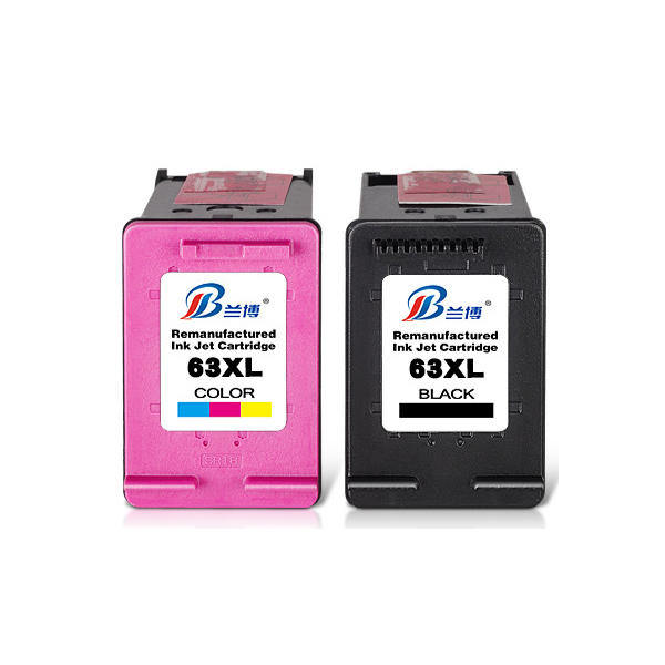 

LB 63XL HP63 Ink Cartridge Compatible with HP2130 3630 4520 4650 Printer Ink