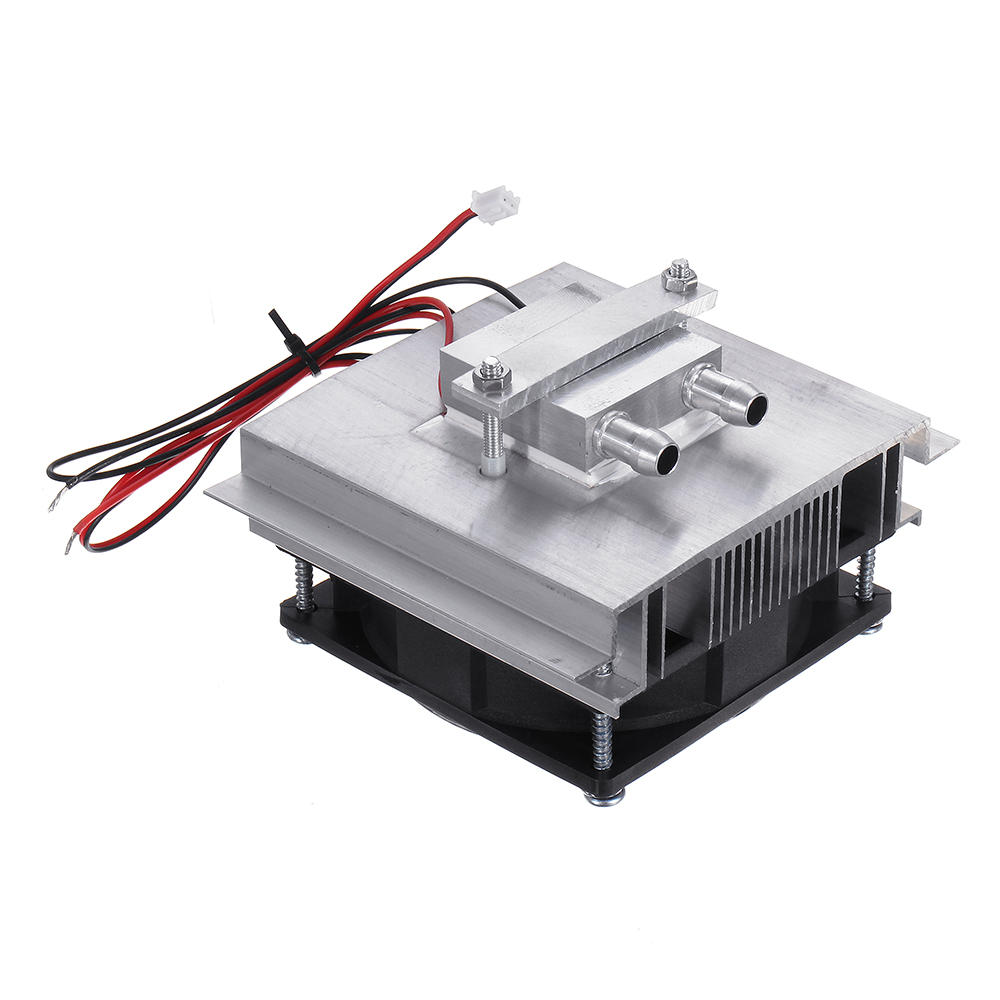 

50W DIY Thermoelectric Cooler Cooling System Semiconductor Refrigeration System Kit Heatsink Peltier Cooler for 15L Wate