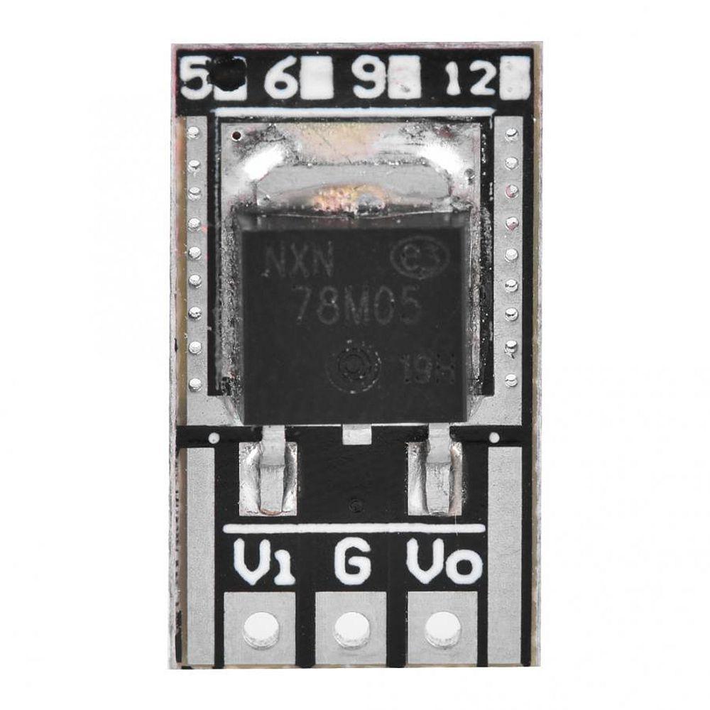 5 stks 78M05 Mini Voltage Regulator Module met Pin Hoge Nauwkeurigheid Laag Stroomverbruik LO7805MA 