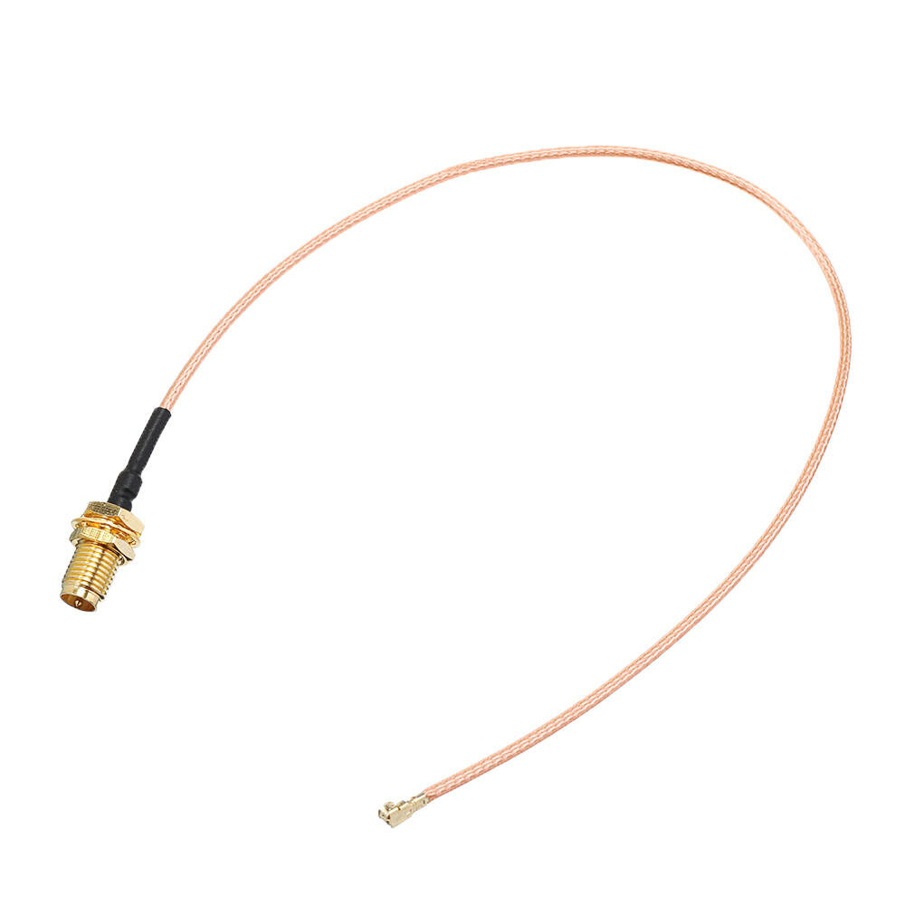 

3Pcs 50CM Extension Cord U.FL IPX to RP-SMA Female Connector Antenna RF Pigtail Cable Wire Jumper for PCI WiFi Card RP-S