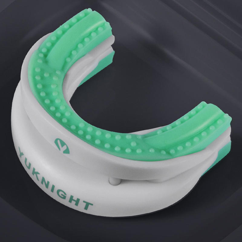 Caballero viajero anti-ronquidos, dispositivo anti-ronquidos para los dientes, solución para dejar de roncar, protector dental nocturno suave.