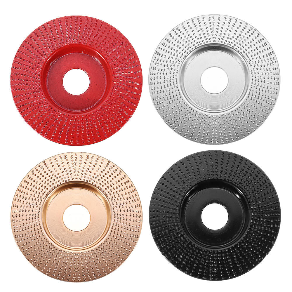 

Drillpro 110mm Tungsten Carbide Wood Shaping Disc Carving Disc 22mm Bore Sanding Grinder Wheel for 115 125 Angle Grinder