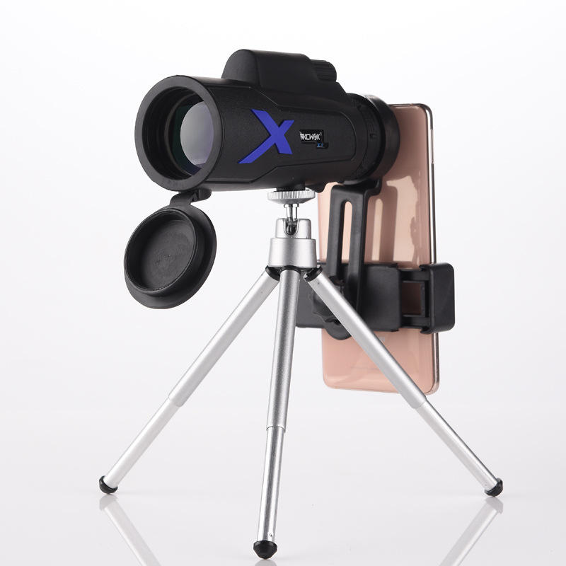 IPRee® 12X50 Waterproof Monocular Optical HD Lens Portable Telescope + Mobile Phone Clip + Telescopic bracket