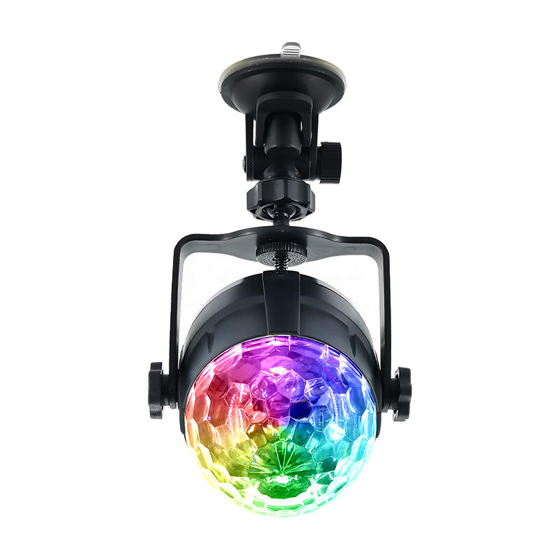LED RGB Colorful Car Music Light Sound Atmosphere Stage Lamp with Remote...