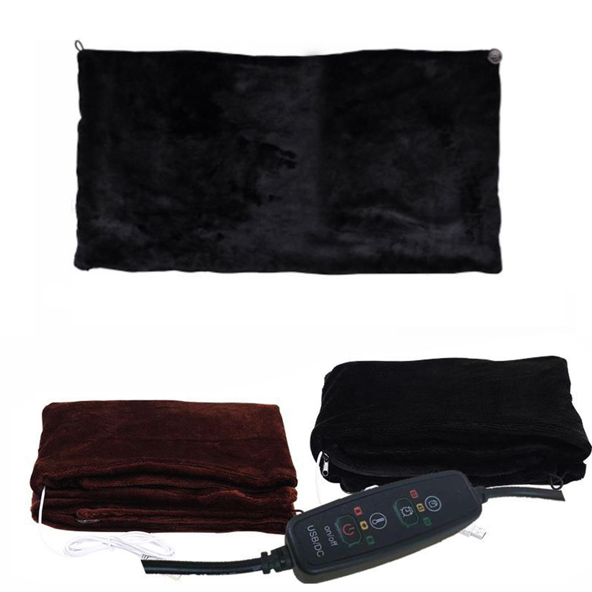 USB Electric Heated Blanket Shawl Winter Warming Neck Shoulder Far-infrared Heating Warmer Pad