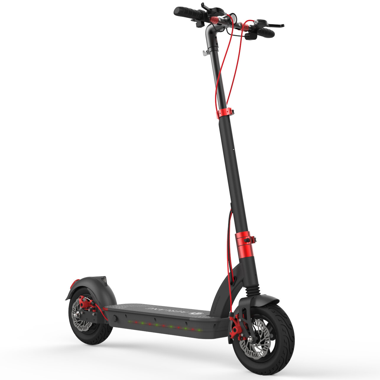 Aerlang H6 V2 500W 48V 17.5A Folding Electric Scooter 10inch 40km/h Top Speed 50-60km Mileage Range Max. Load 120kg Two Wheels Electric Scooter