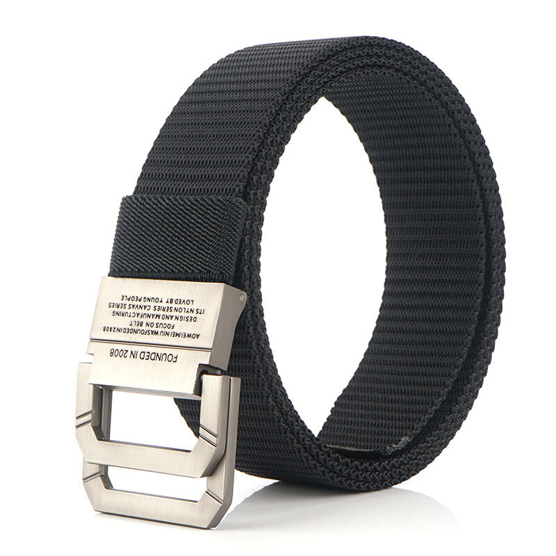 AWMN 120cm Nylon Belt Metal Buckle Quick Release Tactical Belts Hunting Camping