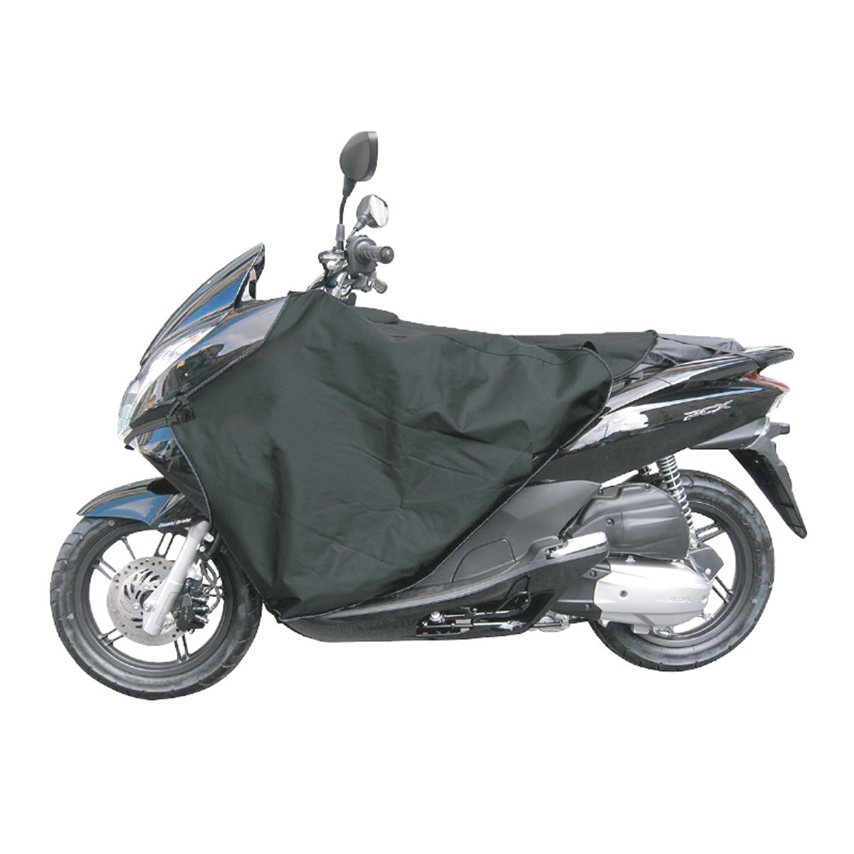 420D Fleece Lined Motorcycle Leg Cover Waterproof Knee Blanket Windproof Protector Scooter Electric Bike Thermal Apron W
