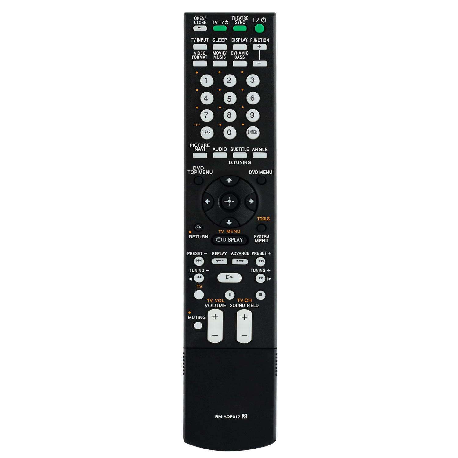 

TV Remote Control RM-ADP017 for SONY Home Theater DVD Player DAV-DZ830W HCD-DZ850KW