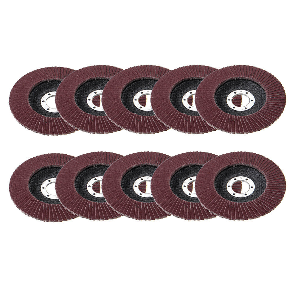 

10pcs 115mm Sanding Flap Discs Metal Sanding Flap Discs Grinding Wheel for Angle Grinder