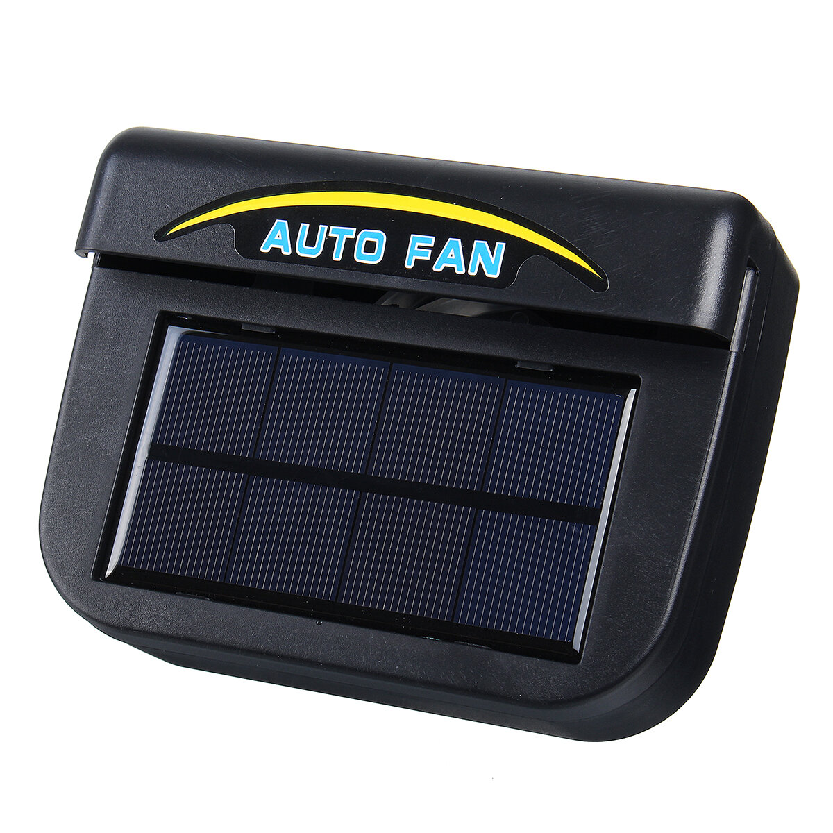 Zonne-energie Portable Mini Air Conditioner Auto Auto Air Vent Koelventilator Conditioner