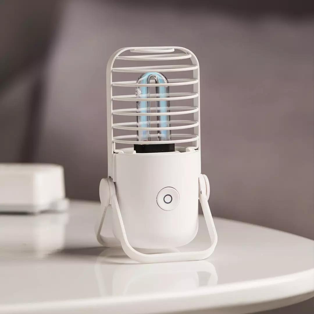 

Smartda White Sterilizer Lamp UV + Ozone Double Disinfection Light Tube Home Phone Sterilizer From