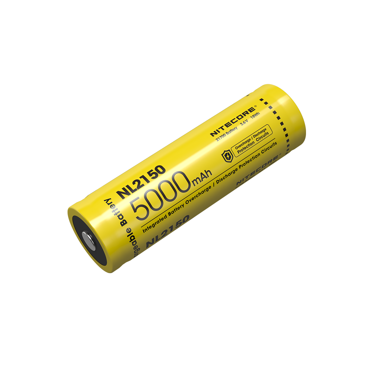 

NITECORE NL2150 21700 5000mAh Rechargeable Li-ion Battery For Flashlight E cigs