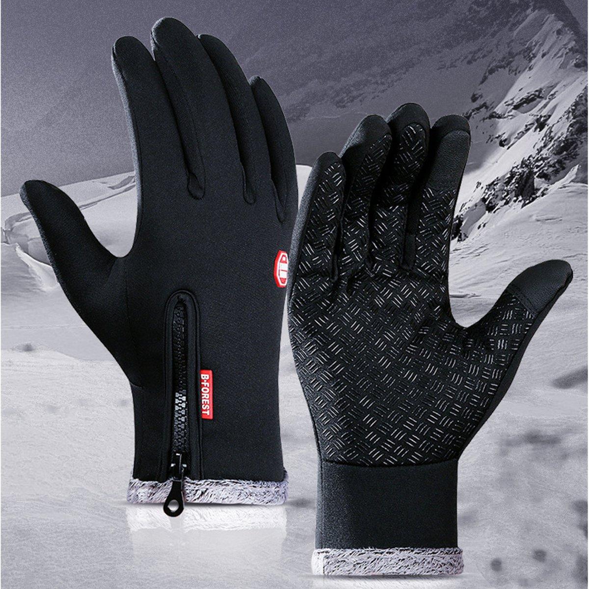 Motorcycle Waterproof Thick Warm Antiskid Men Women Winter Outdoor Sports Glove