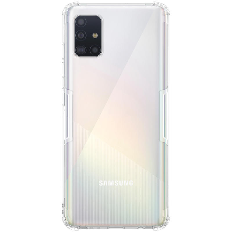 NILLKIN Bumpers Kristalhelder Transparant Schokbestendig Soft TPU Beschermhoes voor Samsung Galaxy A