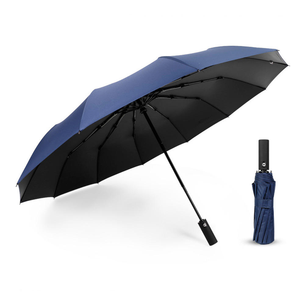 التلقائي مظلة الغراء الأسود طبقة مزدوجة 1-2 الناس مظلة قابلة للطي المحمولة التخييم UPF50 ضد للماء ظلة