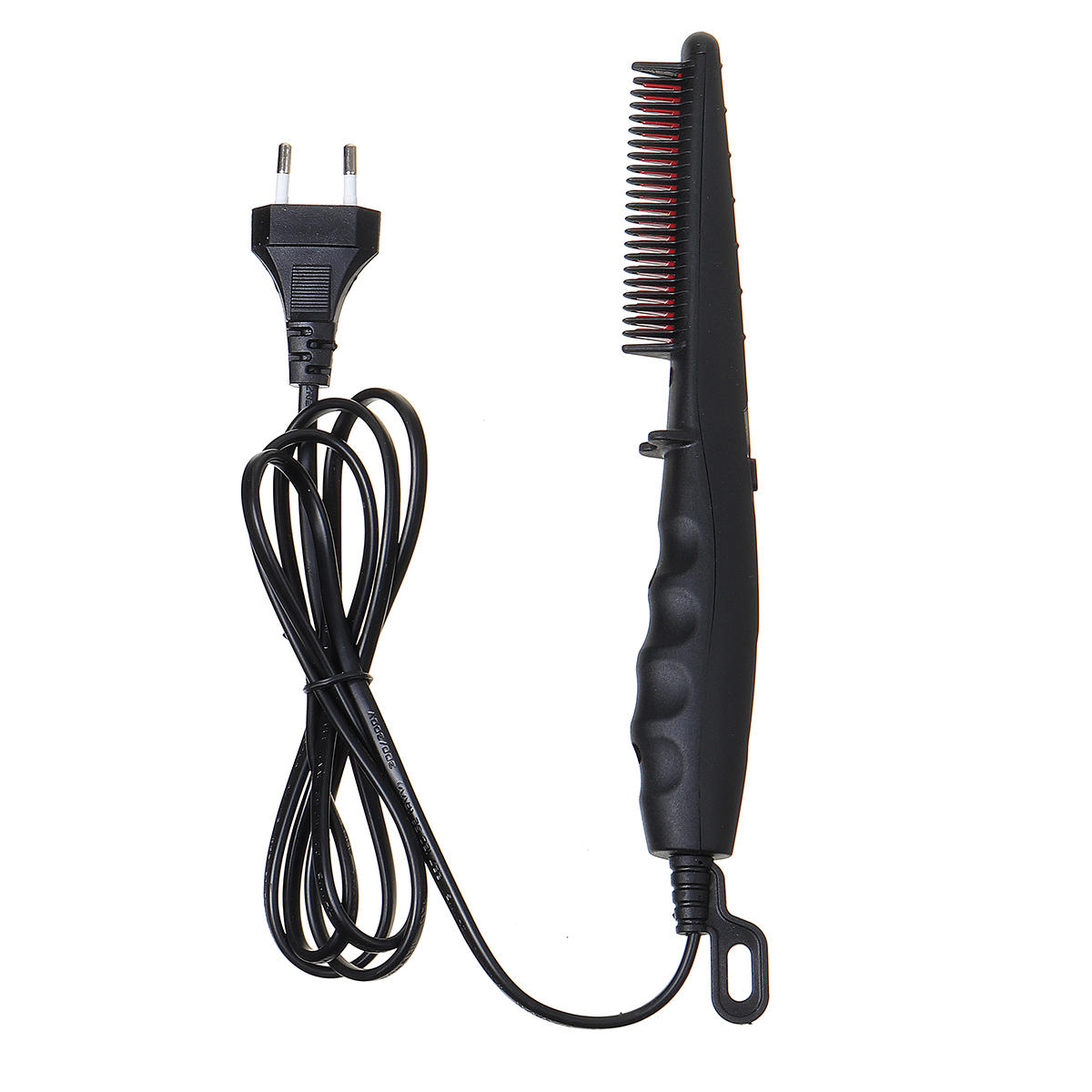 

Electric Hair Straightener Comb 30 Seconds Quick Heated Ion Hair Beard Comb Brush Styler Straightening Curling For Men W