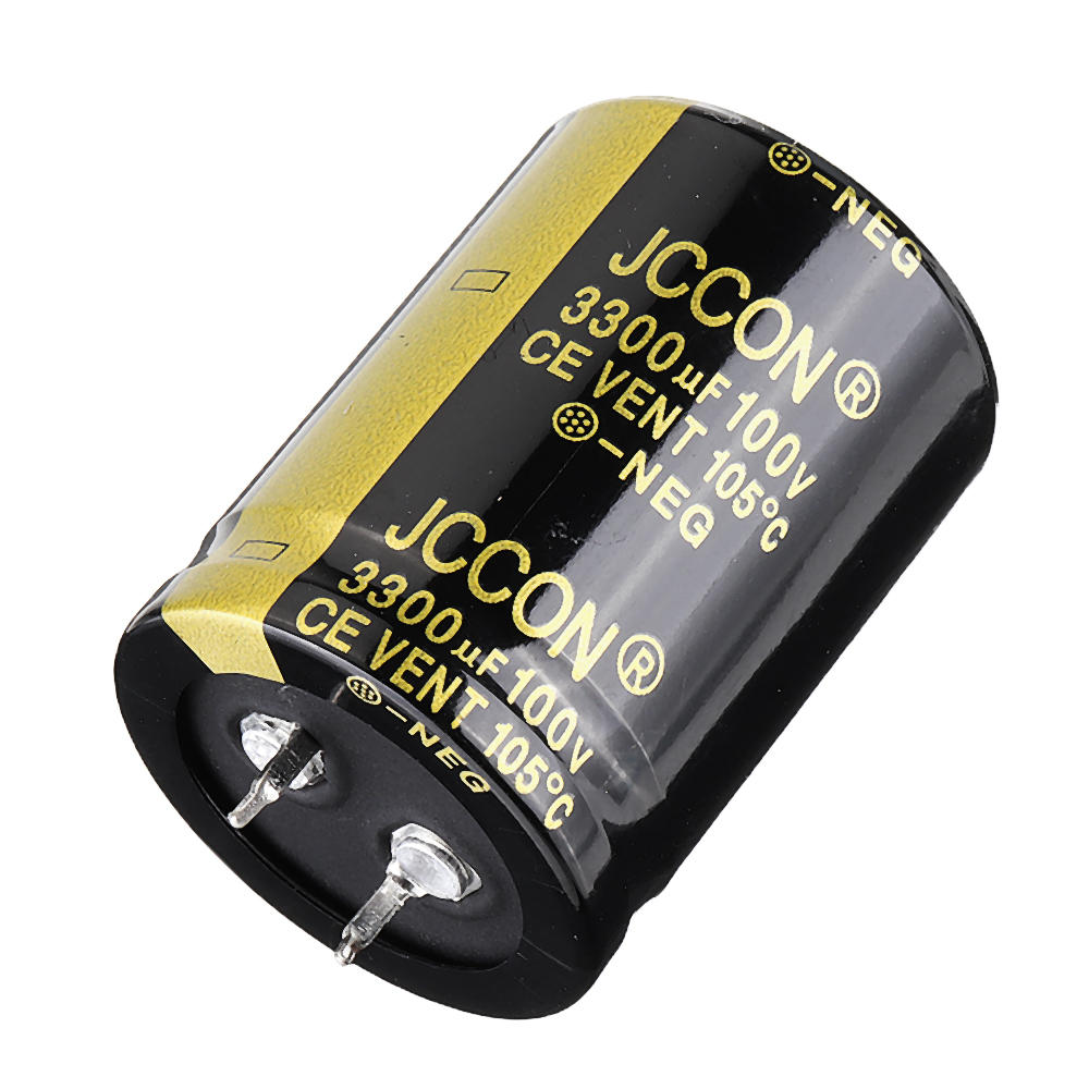3300UF100V 30x40mm Radial Aluminium Electrolytic Capacitor High Frequency 105Â°C
